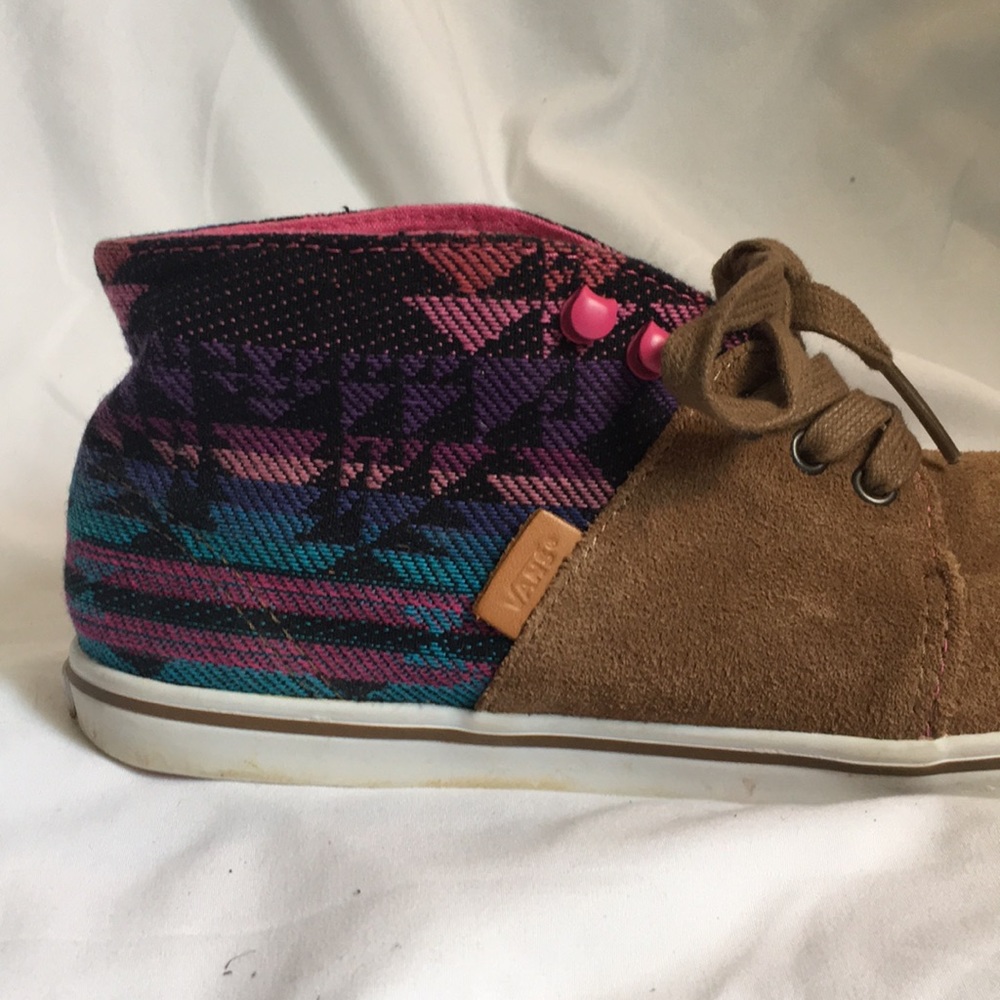 Suede high top vans